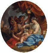 Charles le Brun Venus Clipping Cupids Wings oil on canvas